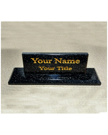 Deep Night Sky Name Plate