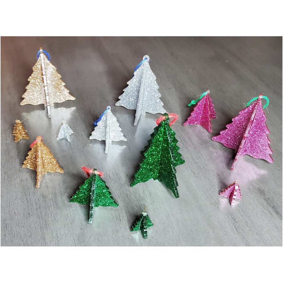 3D Acrylic Ornaments