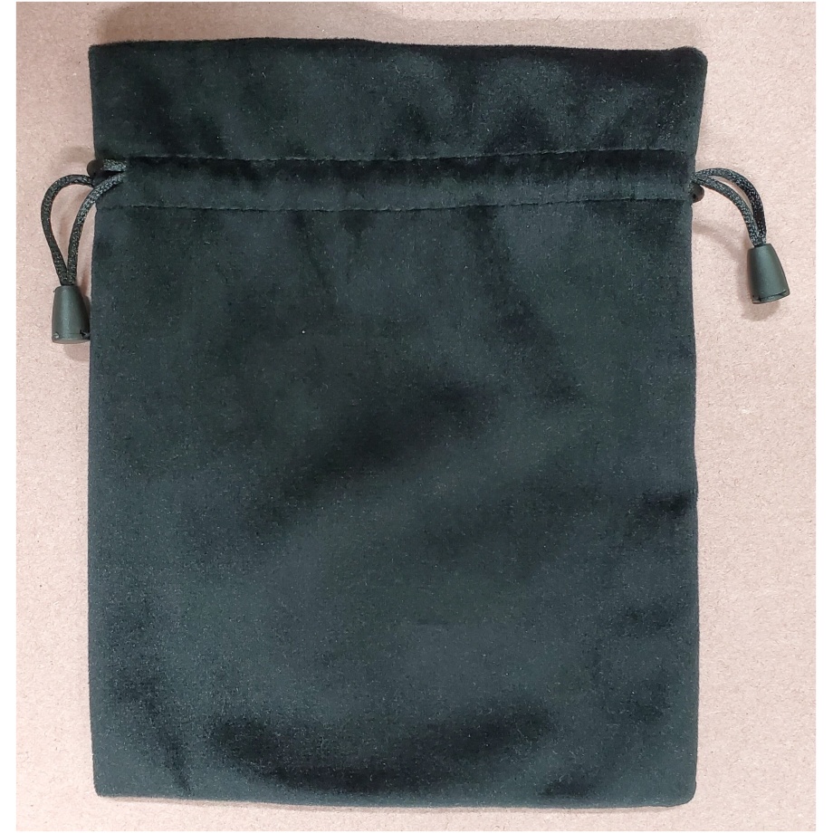 Black Draw String Bag