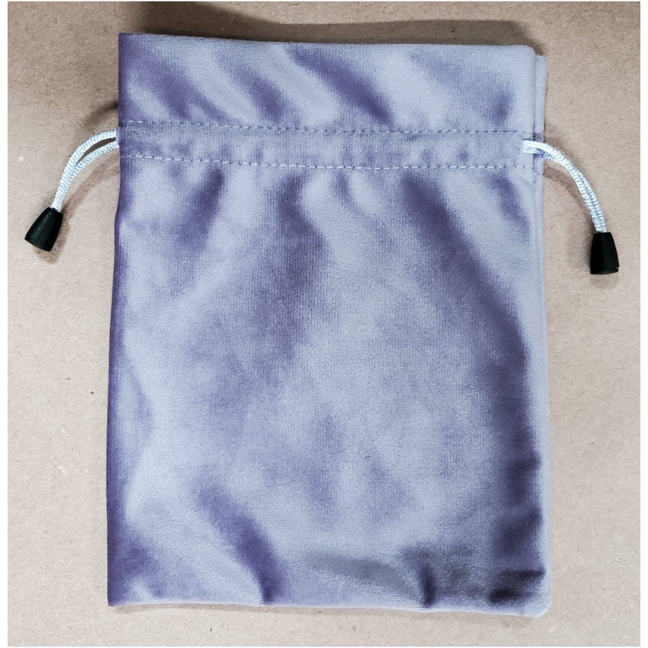 Purple Draw String Bag