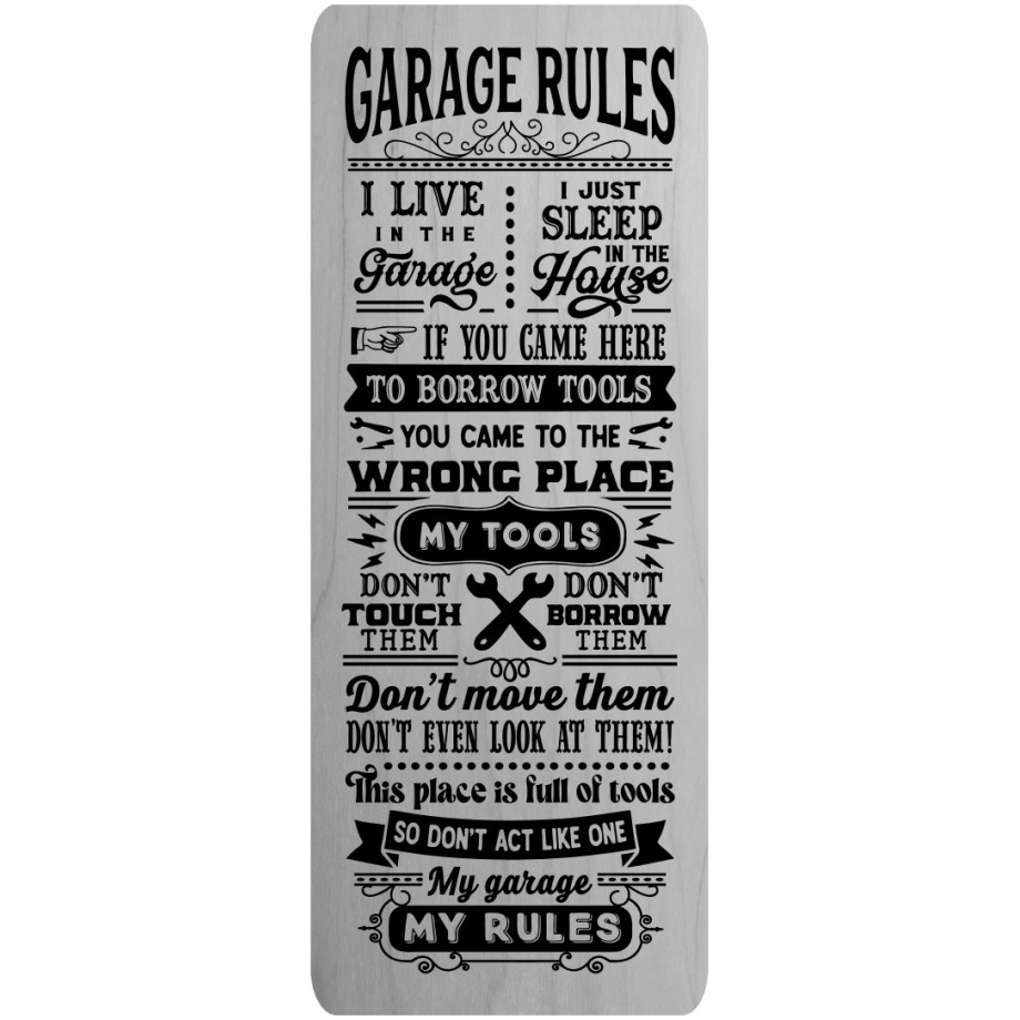 Garage Rules 1