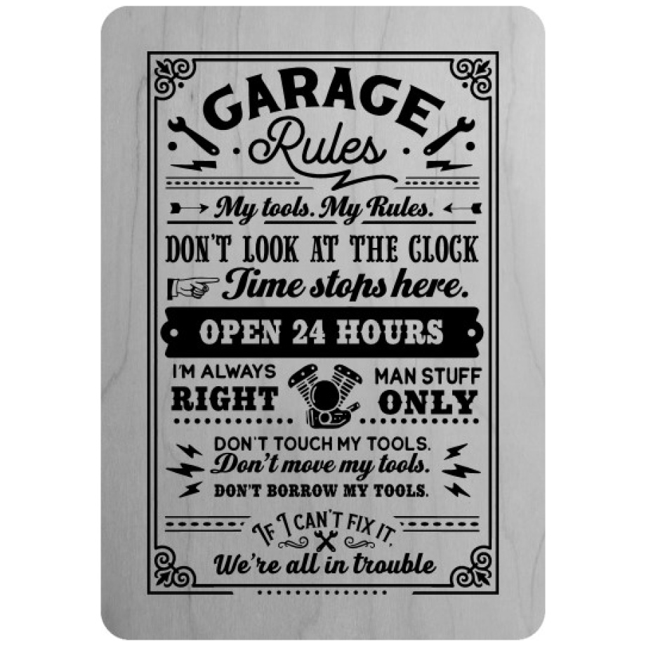 Garage Rules 2