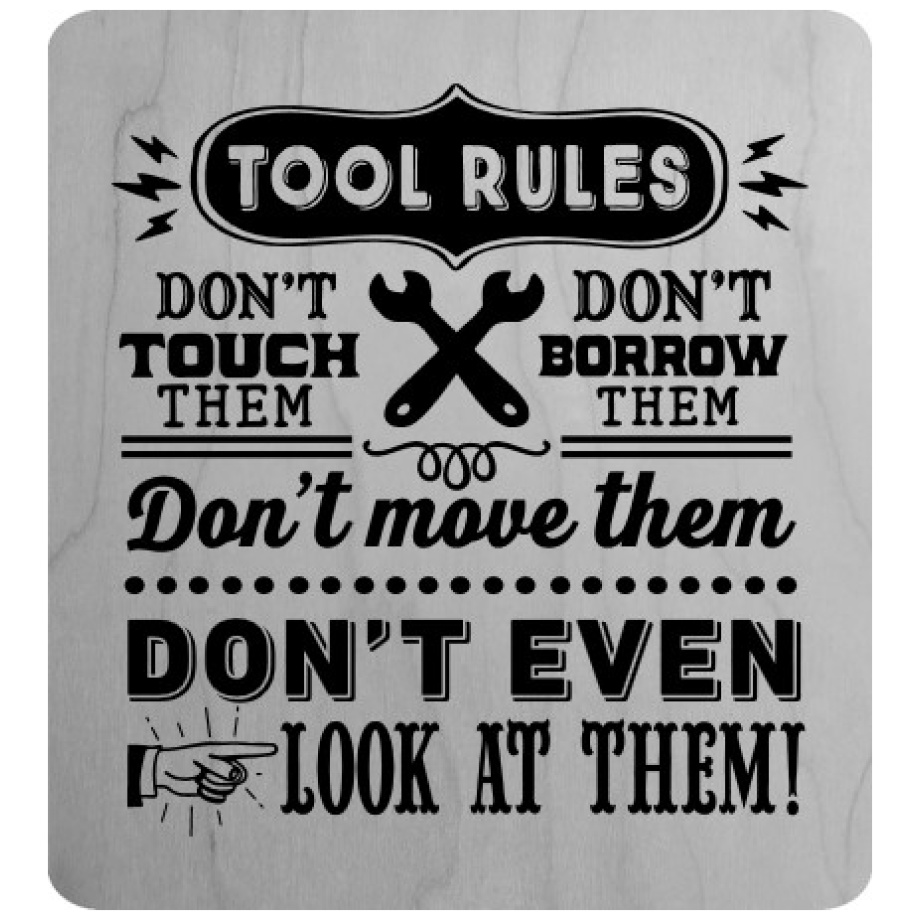 Tool Rules 1